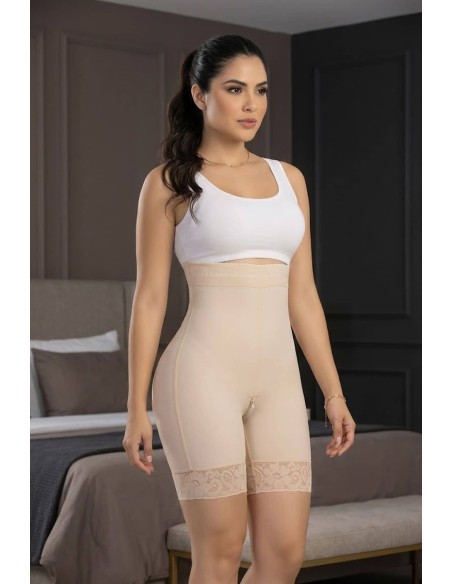 Faja reductora tipo short - Pitbull - Ref. FP0218 - comodidad y moldeado en una sola prenda